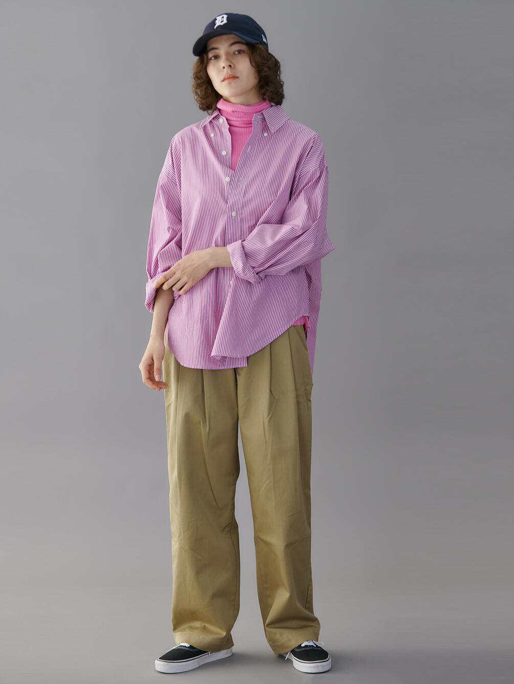 THE SHINZONE |〈別注〉STRIPE DADDY SHIRT WOMEN