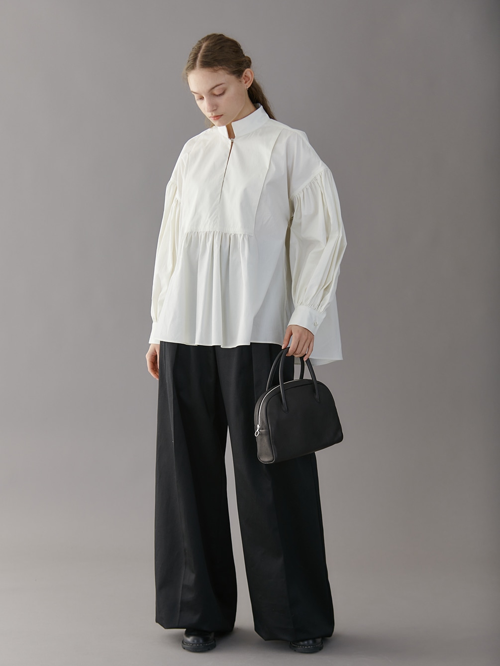 Cabana | ワイドタックパンツ WOMEN