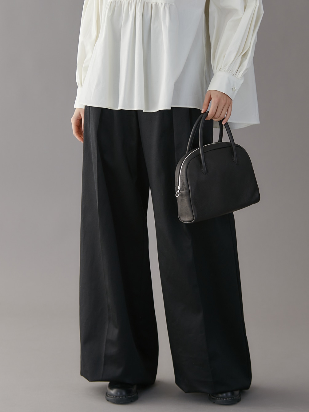 Cabana | ワイドタックパンツ WOMEN