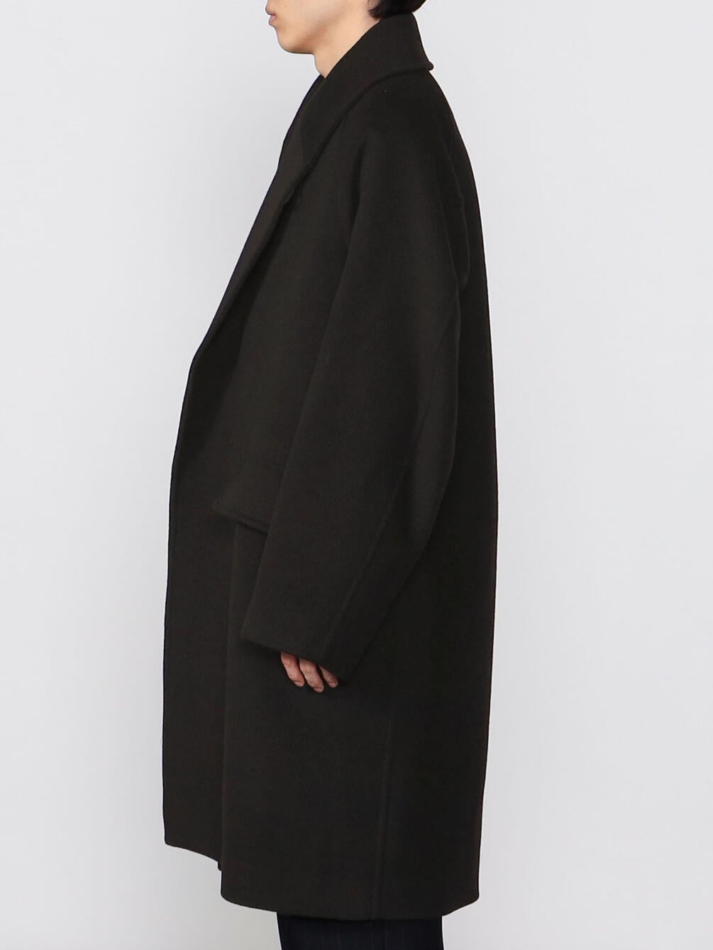 22AW blurhms ブラームス ショール コート カシミヤ 3