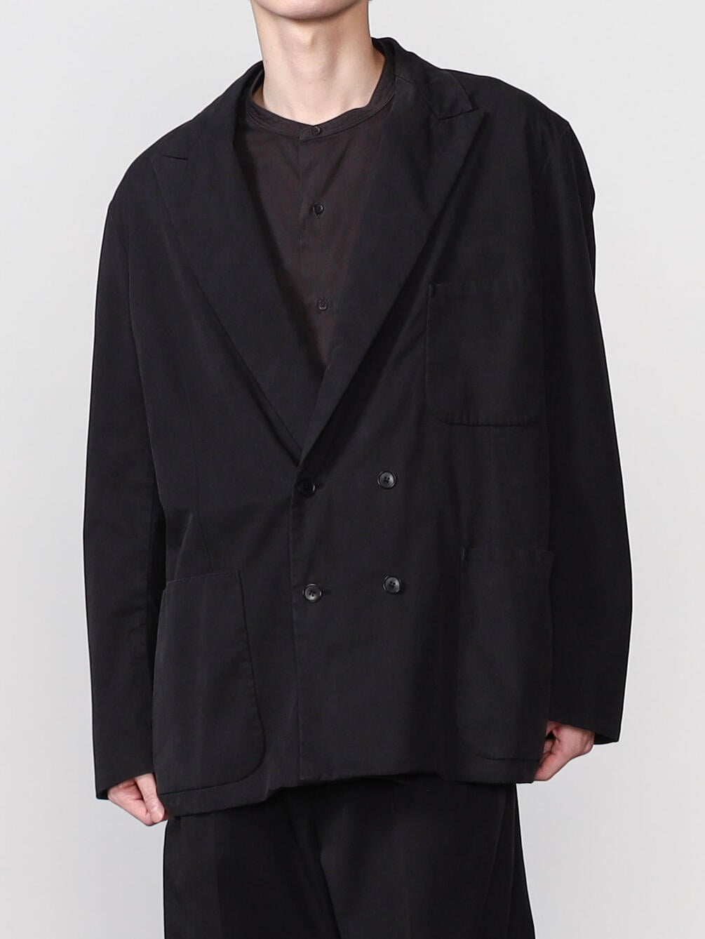 KAPTAIN SUNSHINE | 製品染めダブルイージージャケット MEN 売れ筋アイテムラン KAPTAIN ブラウン 36 ダブルジャケット S SUNSHINE テーラードジャケット