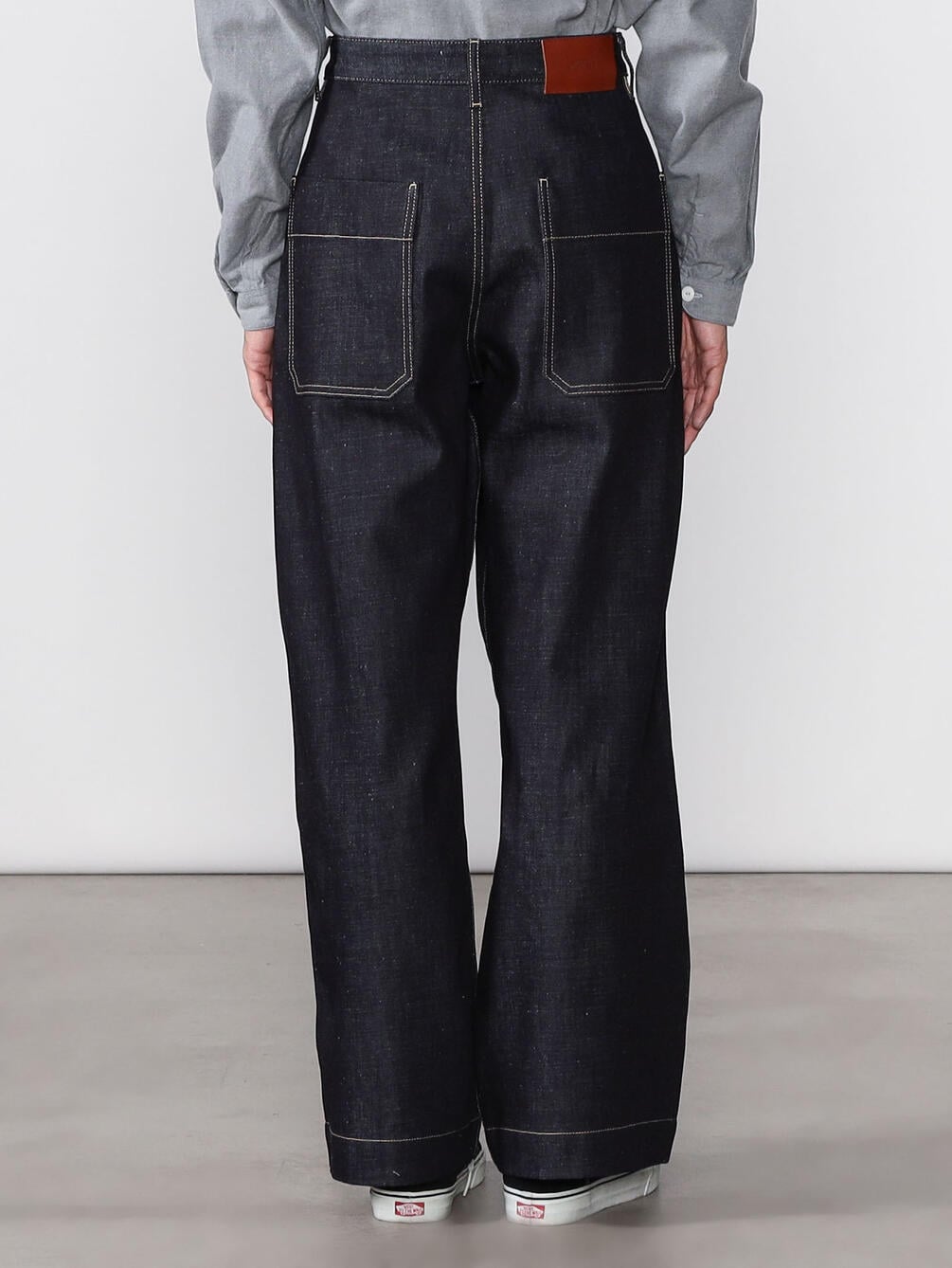 STUDIO NICHOLSON | デニムワイドパンツ MEN