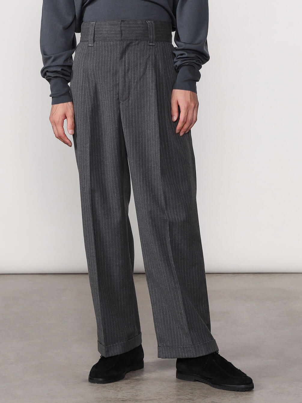 FARAH | 3タックワイドパンツ STRIPE MEN