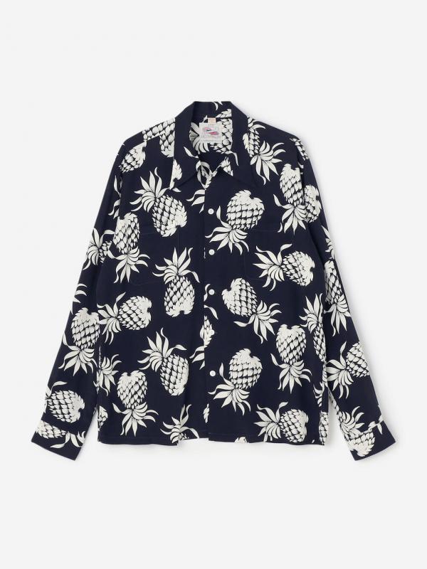 DUKE KAHANAMOKU | ハワイアンシャツ パイナップル MEN