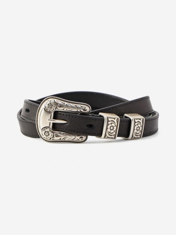 J&M DAVIDSON | ウェスタンバックルレザーベルト UNISEX