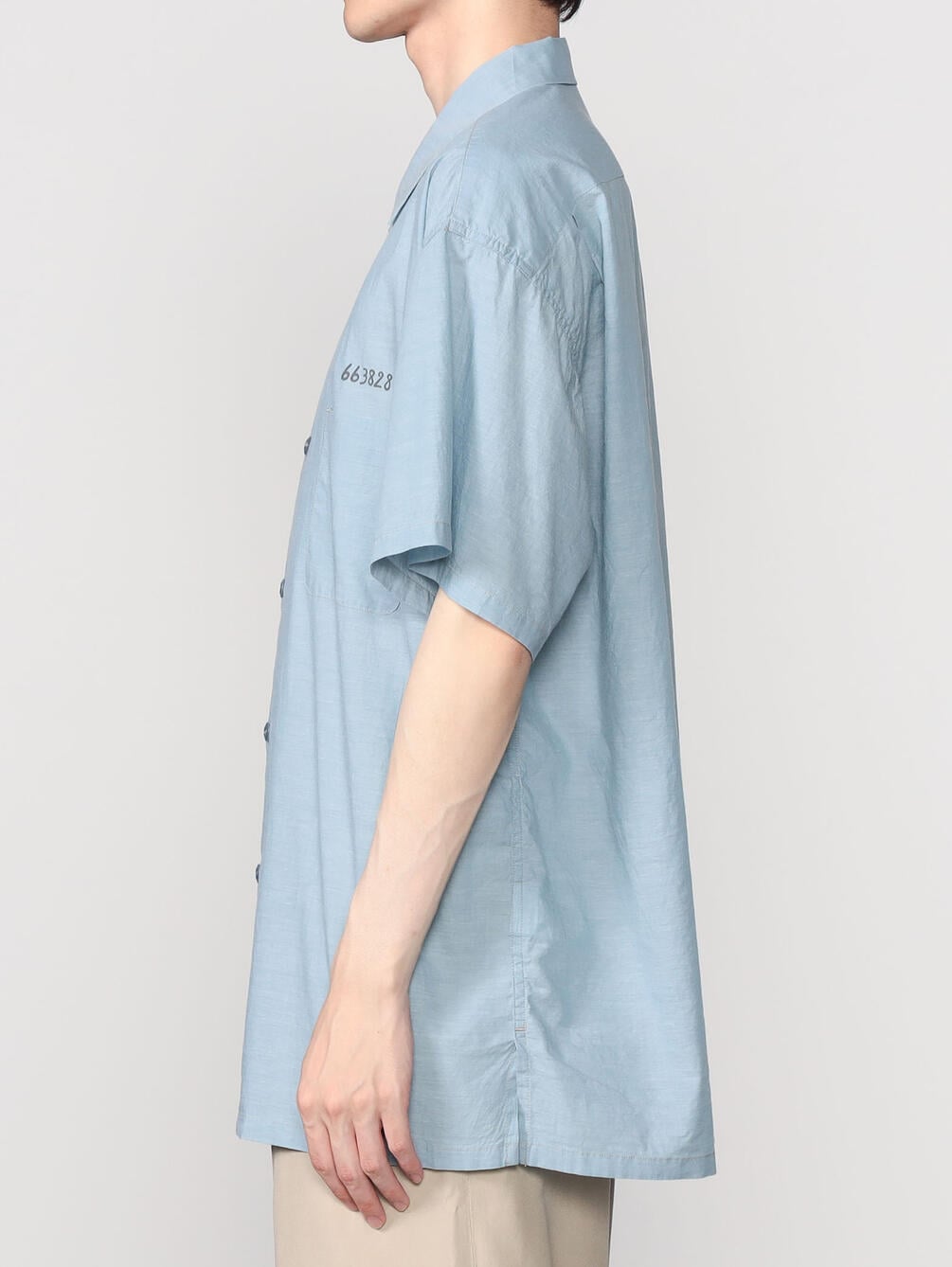 MODUCT | コットンシャンブレー 半袖シャツ MEN 