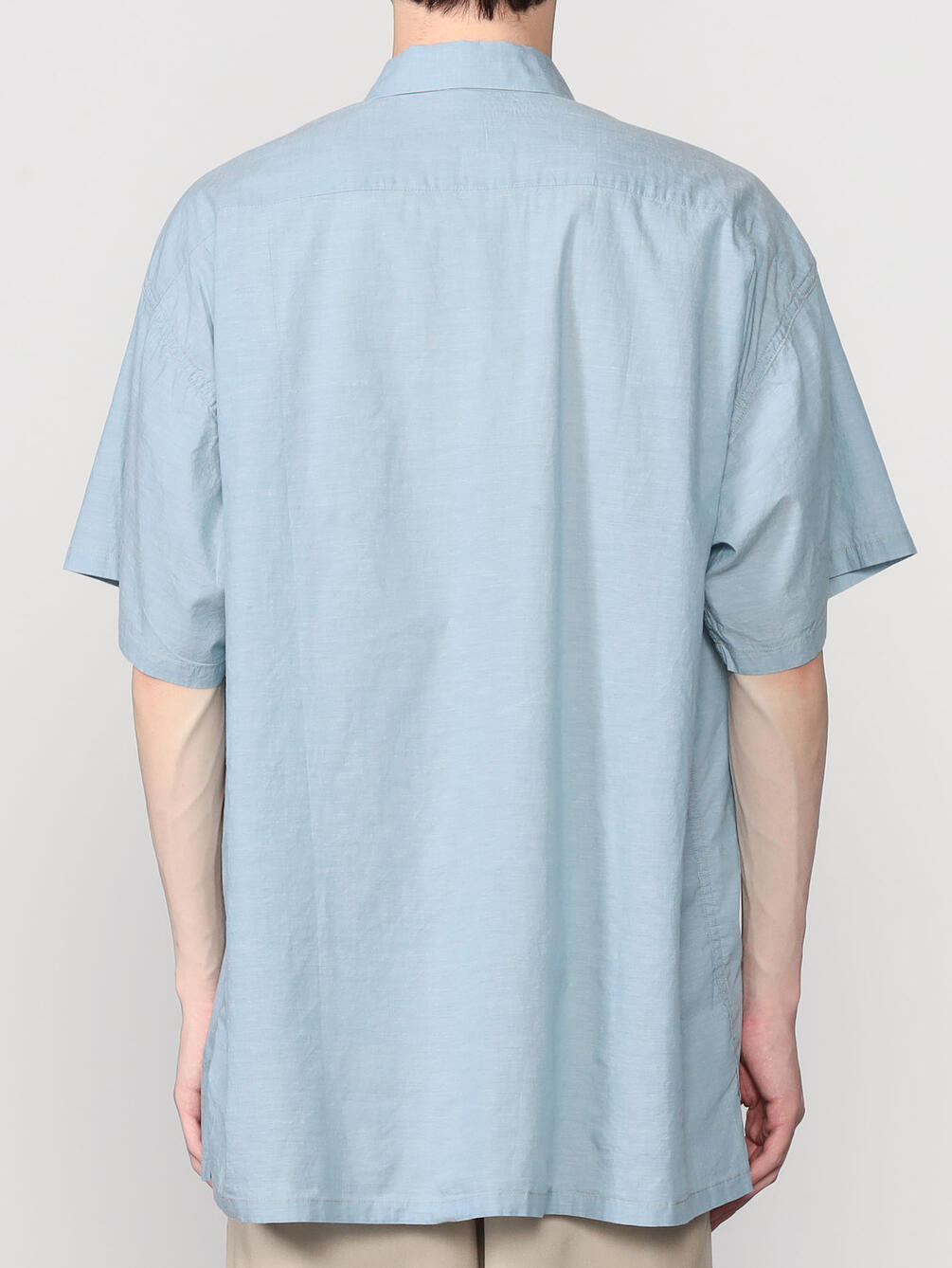 MODUCT | コットンシャンブレー 半袖シャツ MEN 