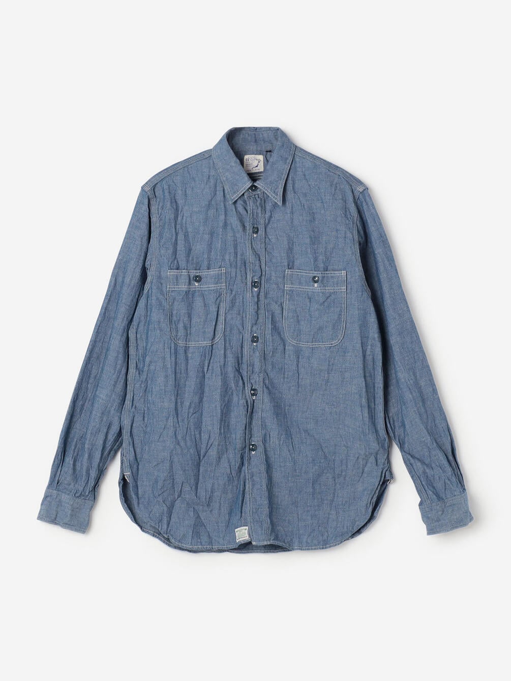 orSlow | シャンブレー ワークシャツ WOMEN