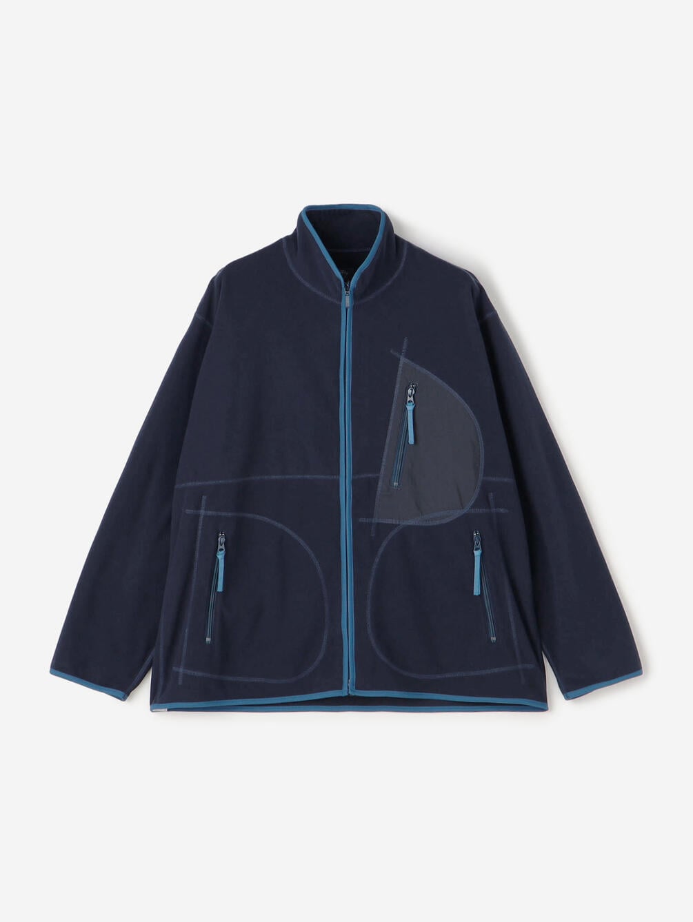 PORTER CLASSIC | FLEECE ZIP UP JACKET MEN