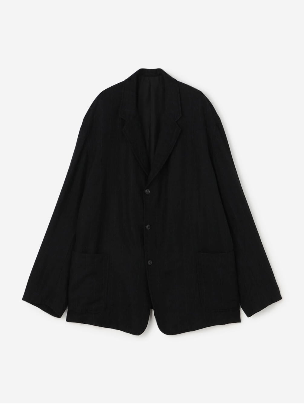 COMOLI | カシミヤシルク ストライプ ジャケット MEN