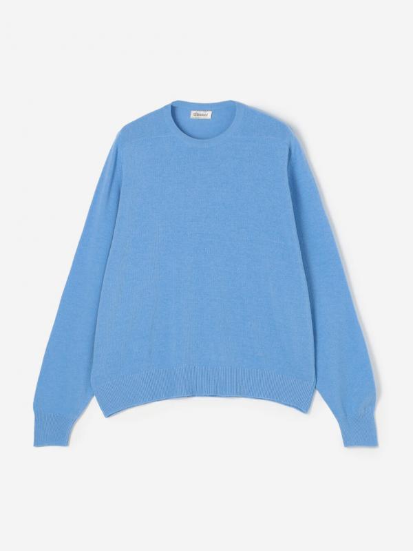 Glenmac | 〈別注〉ジーロンラム クルーネックサドルニット MEN