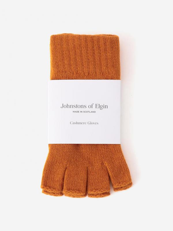Johnstons of Elgin | カシミヤ フィンガーレスグローブ