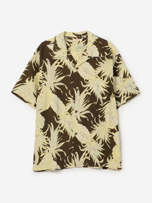 SUN SURF | 半袖ハワイアンシャツ “ISLAND PINEAPPLE” MEN