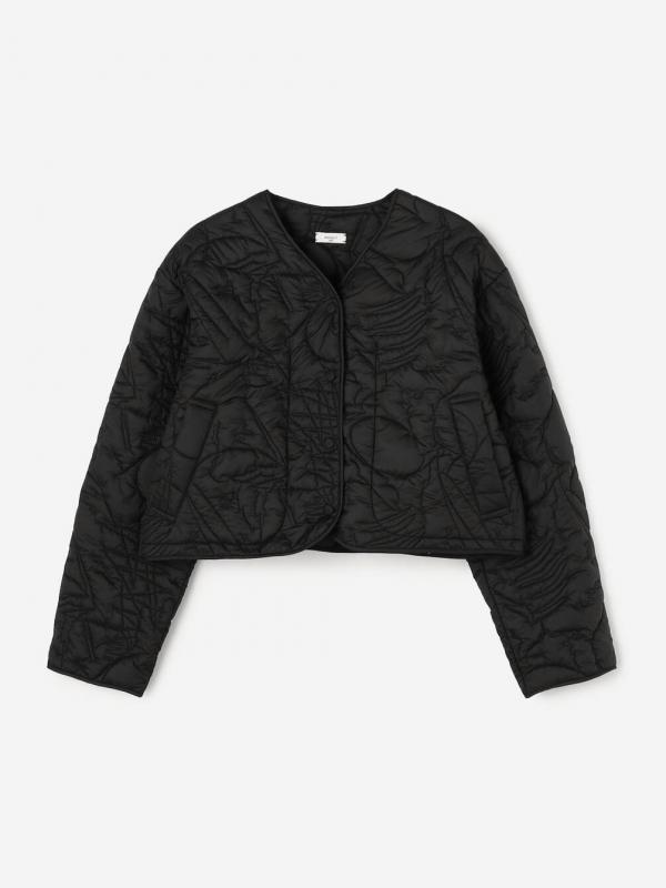 manipuri | 中綿 キルティングショートジャケット WOMEN