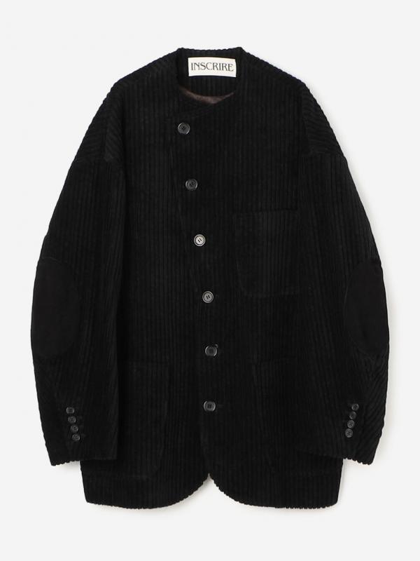 INSCRIRE | コーデュロイ カラーレスジャケット WOMEN