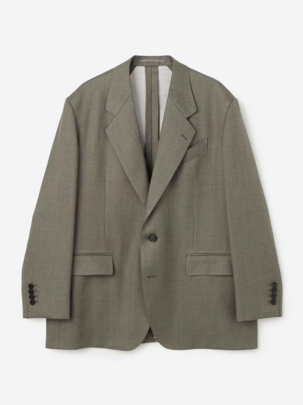【美品】lezack チェックジャケット　Bshop ストレッチ グレンチェック ジャケット（テーラードジャケット