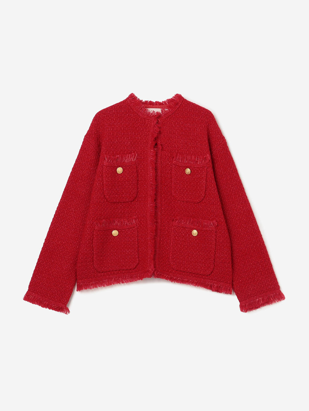ADAWAS | 〈別注〉ツイードニット ジャケット WOMEN