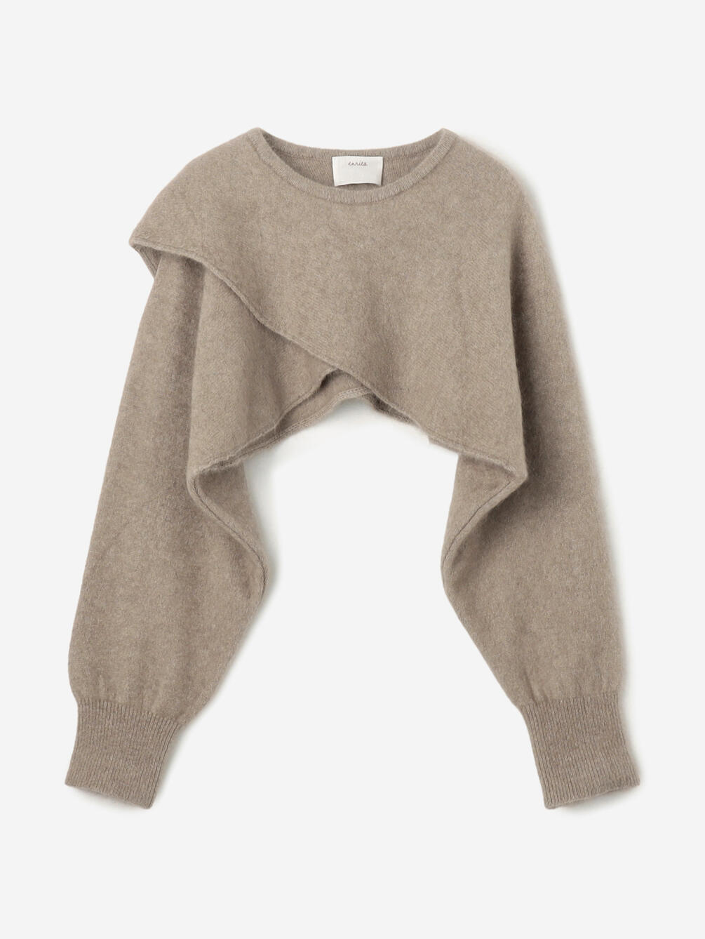 enrica | ラクーン ニットスリーブケープ WOMEN