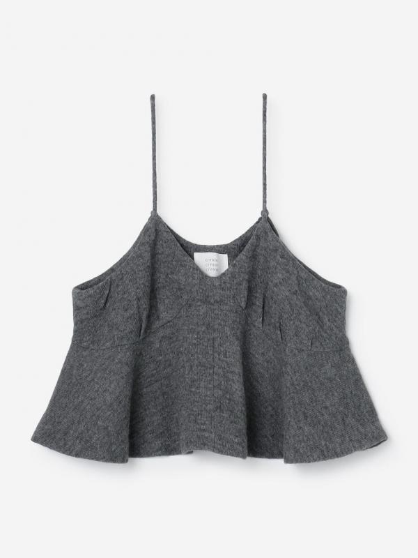 crinkle crinkle crinkle | ウールミックス ランジェリーキャミソール WOMEN