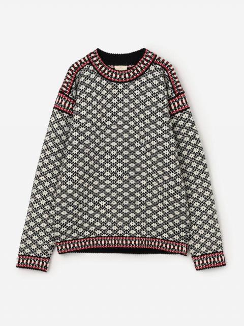 Longa Liis | ヴィンテージ フォークセーター BLACK WOMEN