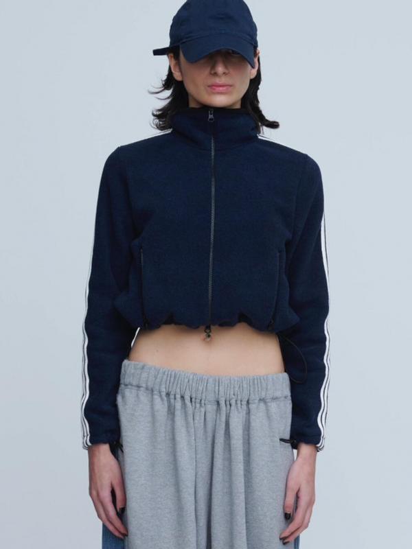 INSCRIRE | フリース トラックジャケット WOMEN