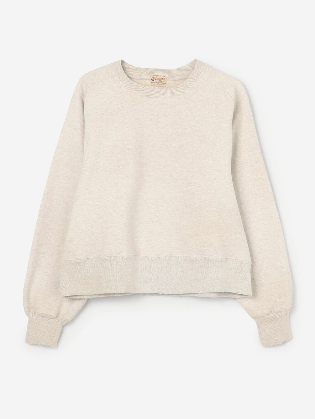 WHITESVILLE |〈別注〉ダメージ クルーネックスウェット WOMEN