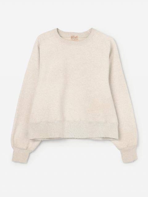 WHITESVILLE |〈別注〉ダメージ クルーネックスウェット WOMEN