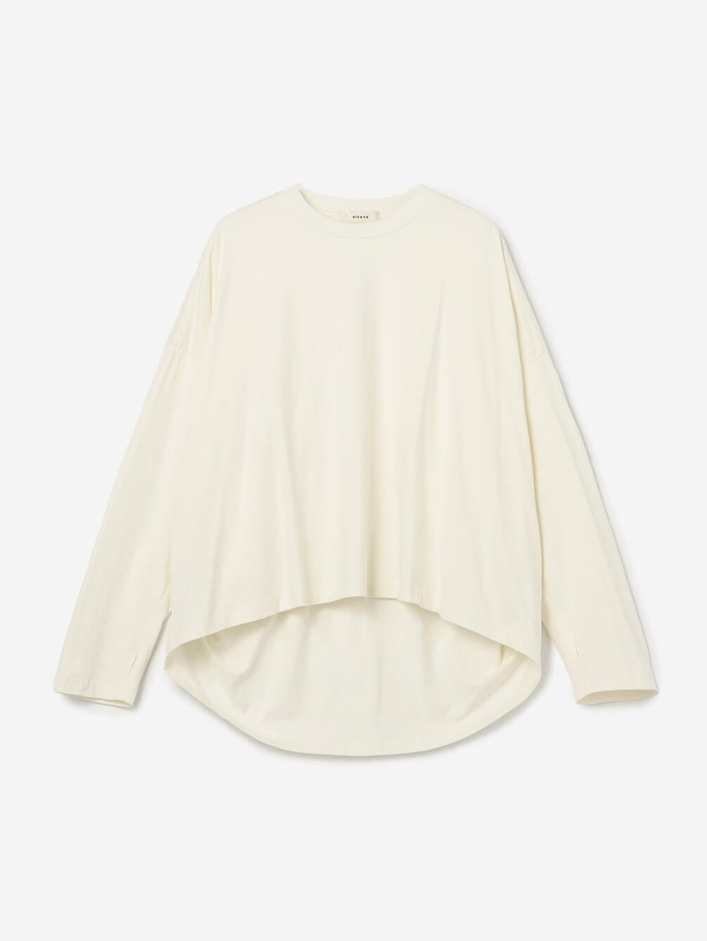 alvana | コットン ロングスリーブTシャツ WOMEN