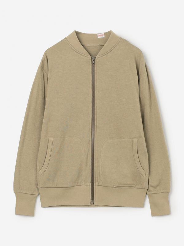YOUNG & OLSEN The DRYGOODS STORE | コットンカシミヤ ジップカーディガン WOMEN
