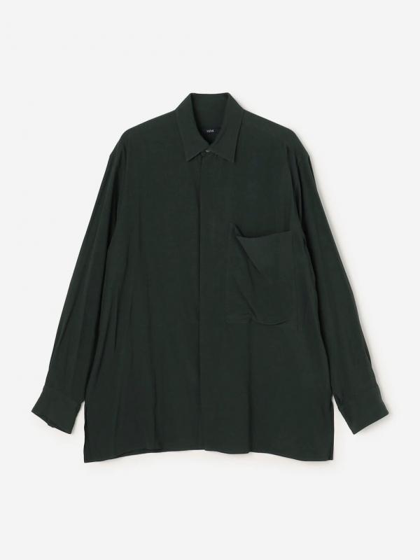 YLEVE | レーヨン レギュラーカラーシャツ WOMEN