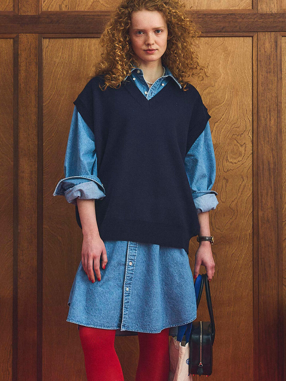 Oblada | IVY BIG DENIM SHIRT WOMEN