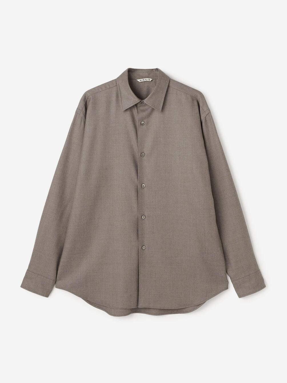 AURALEE | SUPER LIGHT WOOL SHIRT WOMEN