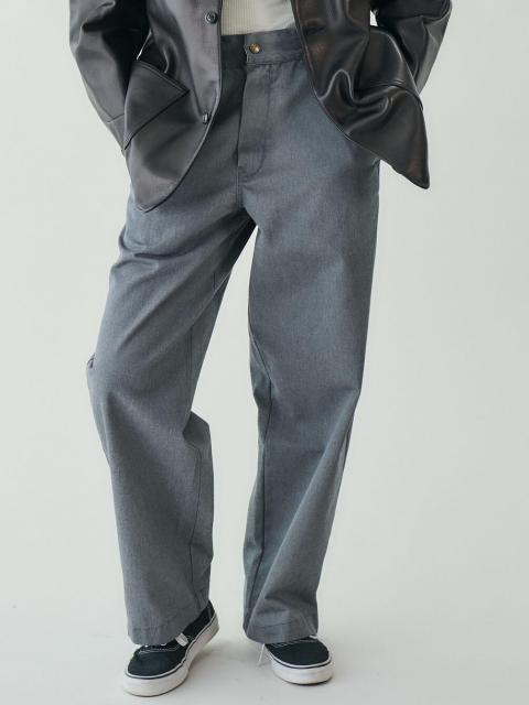 TUF-NUT | T/C TWILL WIDE WORK TROUSERS WOMEN