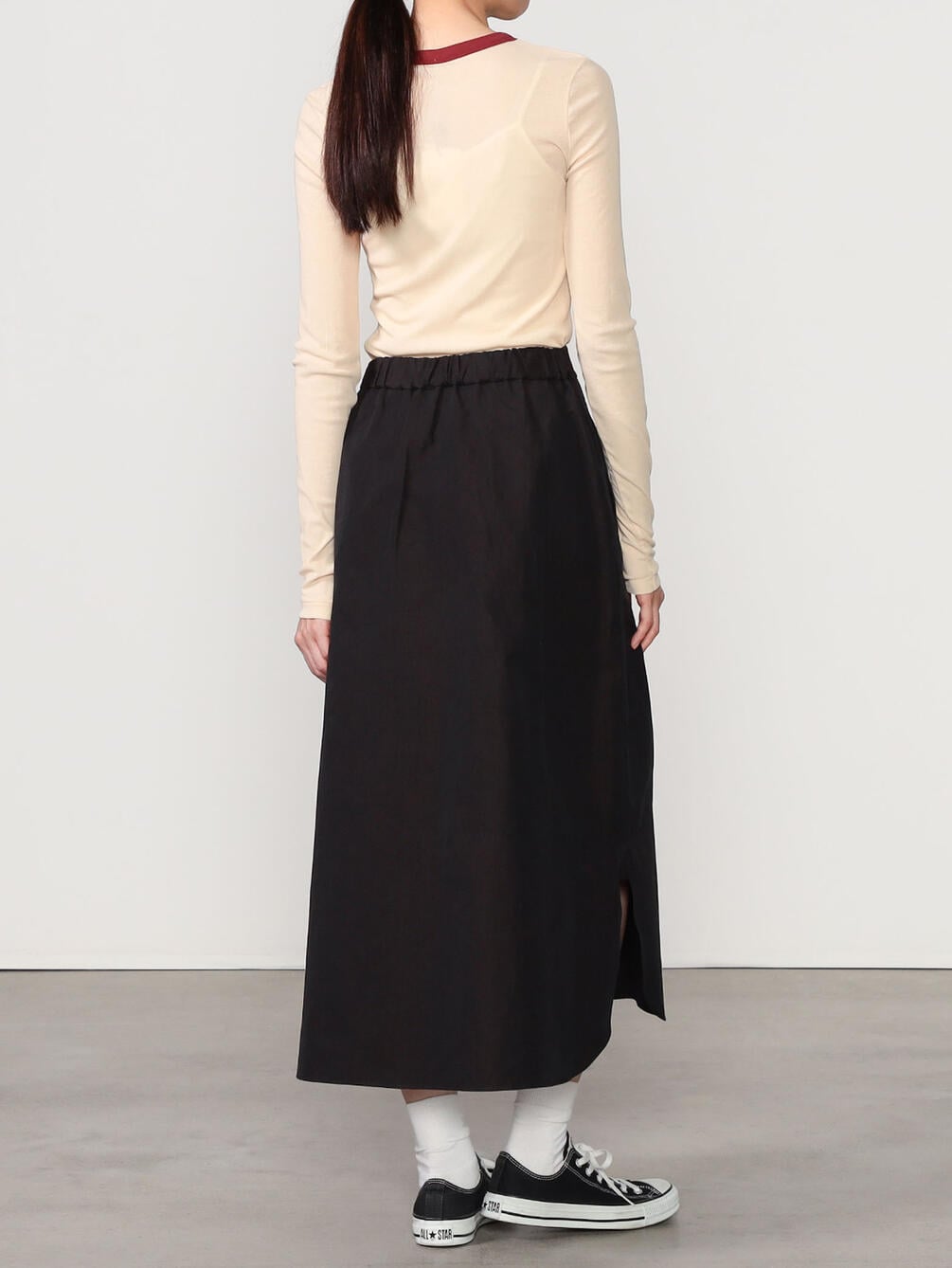 HAVERSACK | シャンブレー ロングシャツスカート WOMEN