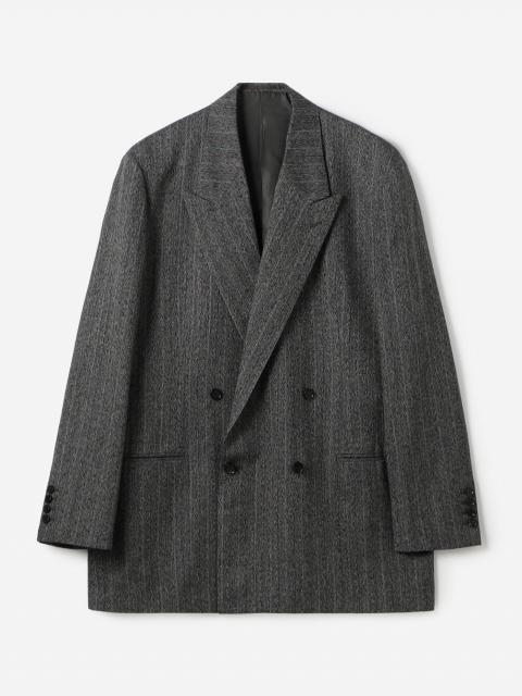 BOWTE | RED PINSTRIPES HERRINGBONE DOUBLE BREASTED TAILOR JK MEN