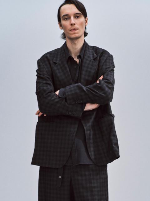 BOWTE | E THOMAS BLOCK CHECK TAILORED JACKET MEN