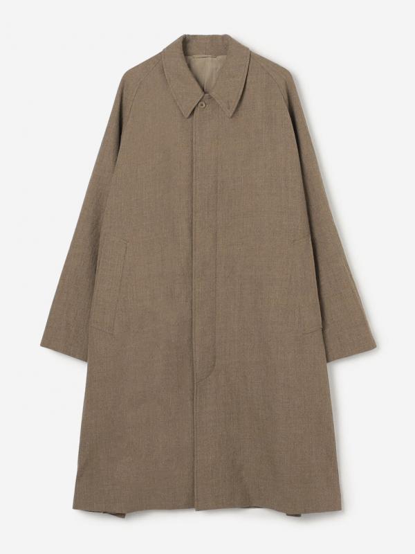 ウールモッサポロコート カベル　bshop MEN OUTER