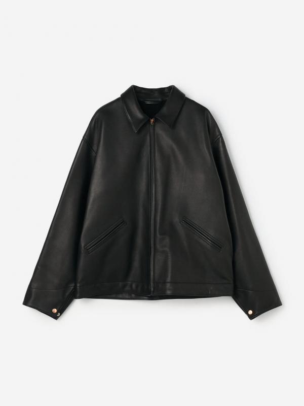 COMOLI | カーフスキン ジップショートジャケット MEN