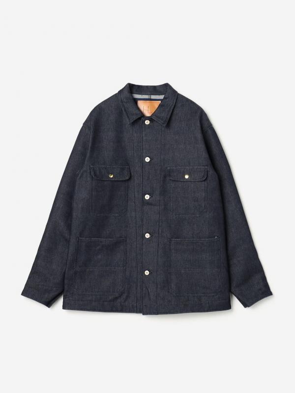 HERILL | カシミヤデニム レイルロードジャケット MEN