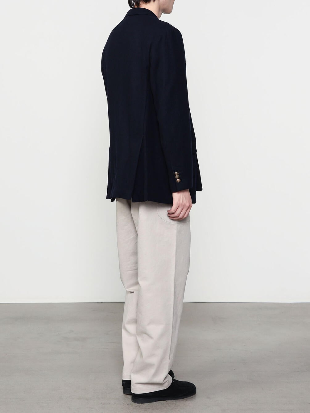 【新品】定価66,000円 la favola wool セミフレアpants la favola | ウール セミダブルジャケット MEN