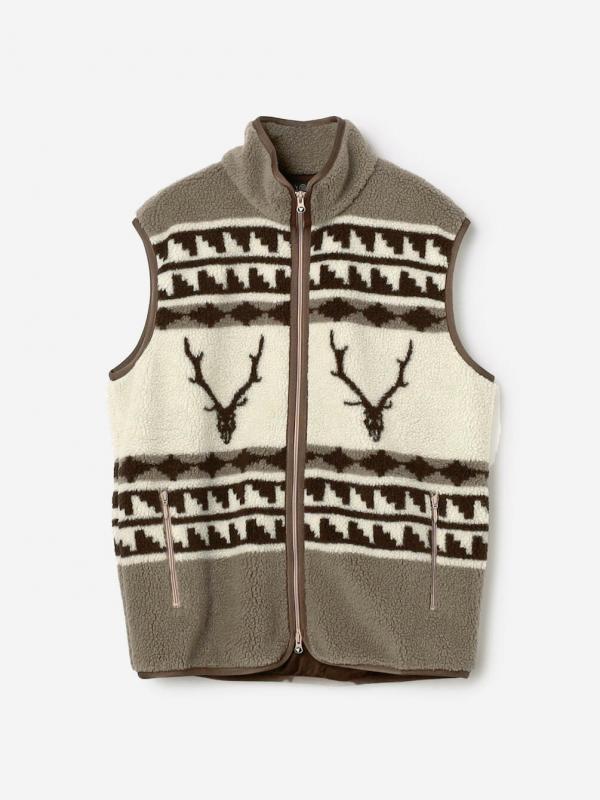 South2 West8 | ボア ベスト MEN