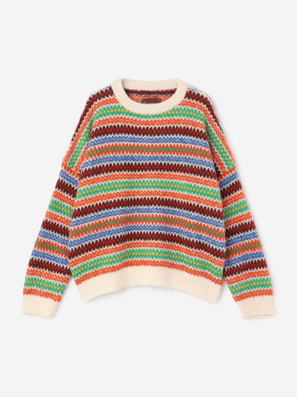 monitaly | フェアアイル ニットプルオーバー MEN
