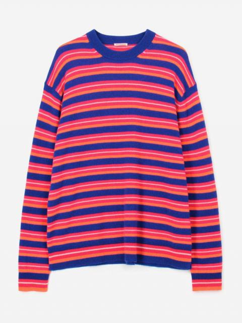 RYE TENDER | 〈別注〉マルチボーダー 長袖 クルーネックニット MEN