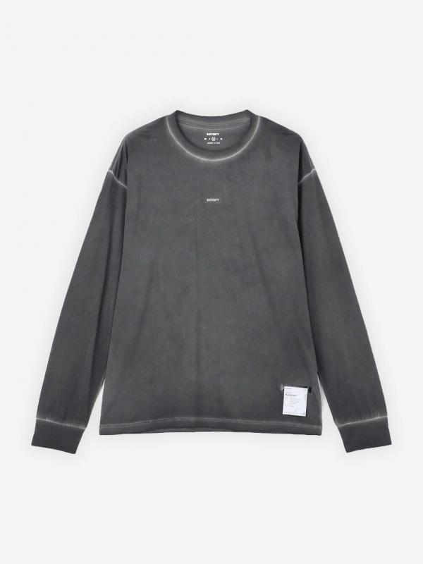 SATISFY | クルーネック 長袖プリントTシャツ MEN