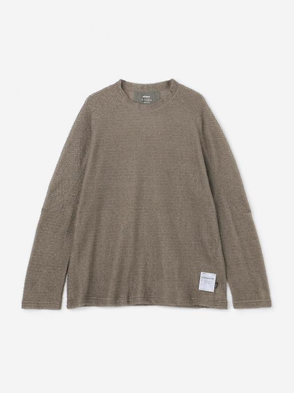 SATISFY | フリース 長袖プルオーバー MEN