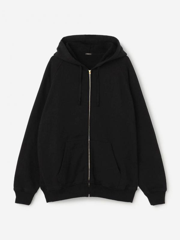 COMOLI | コットン裏毛 ジップパーカー MEN