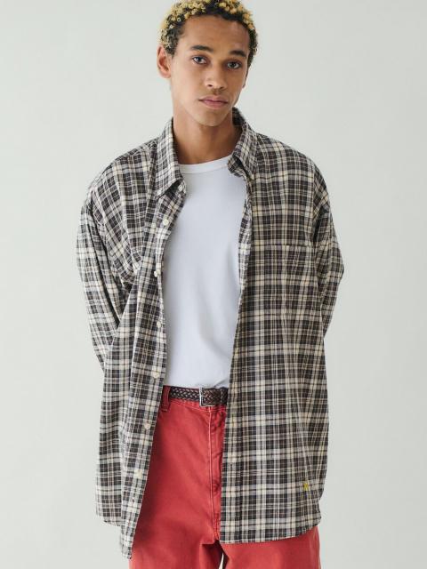 Brooks Brothers |〈別注〉コットンフランネル ポロカラーボタンダウンシャツ BEIGE MEN