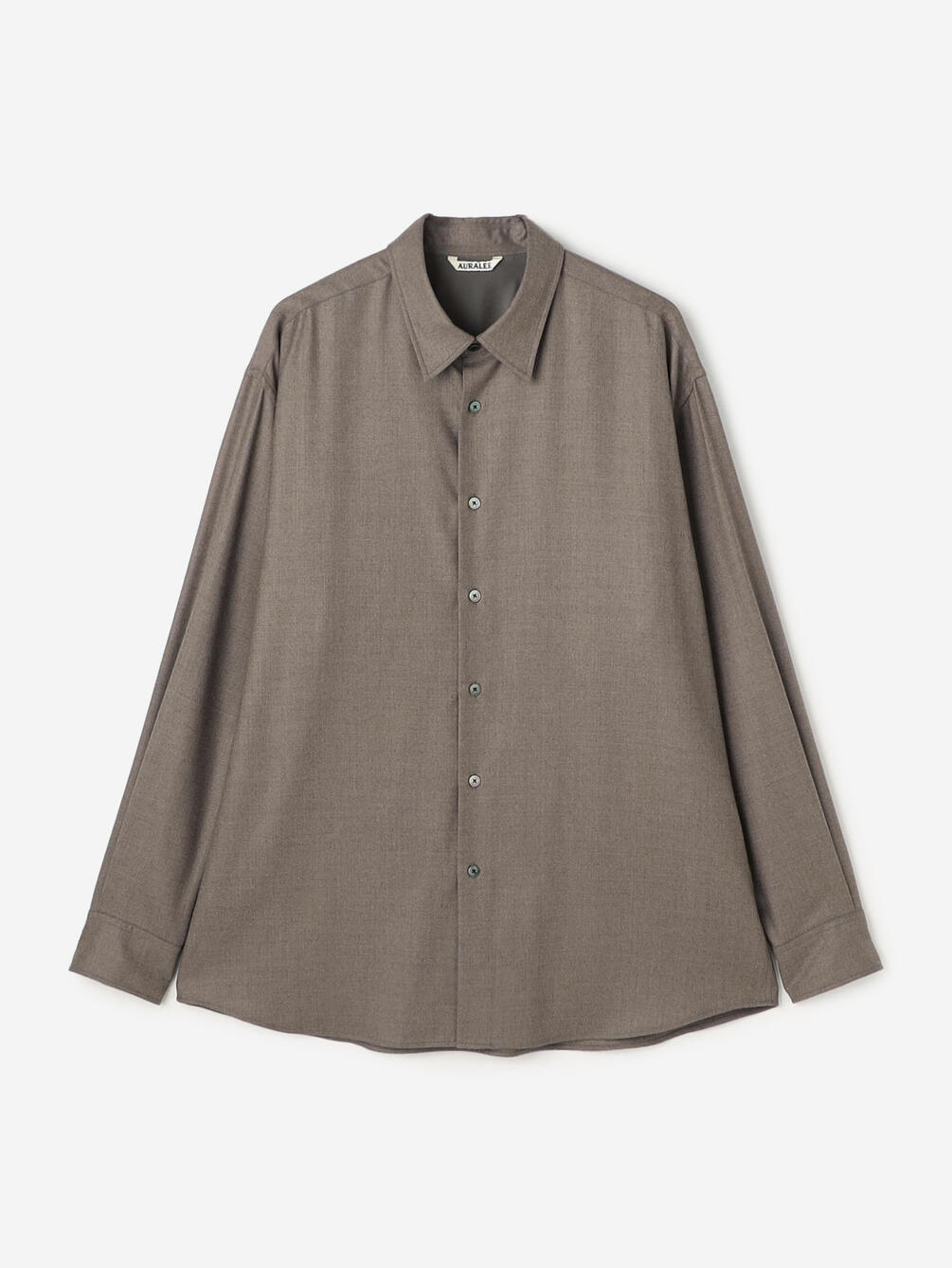 AURALEE | SUPER LIGHT WOOL SHIRT MEN