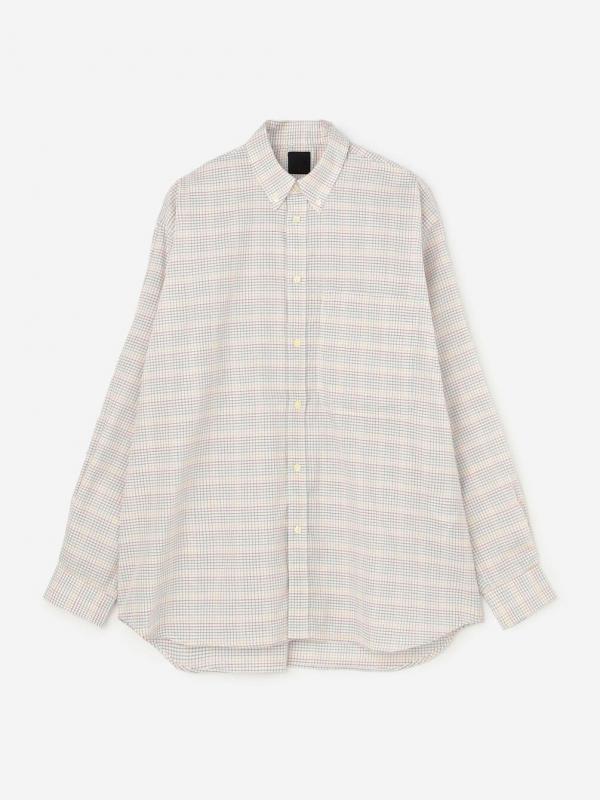 DAIWA PIER39 | TECH BUTTON DOWN SHIRT L/S TATTERSALL MEN