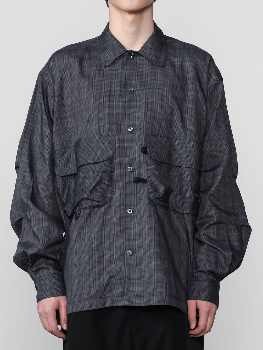 DAIWA PIER39 | TECH SPORTS OPEN COLLAR SHIRT L/S NOVA CHECK MEN